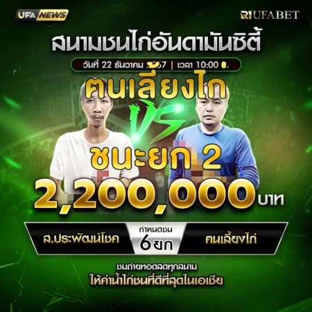 เทปไก่ชน ส.ประพัฒน์โชค VS ฅนเลี้ยงไก่ 22 ธันวาคม 2567