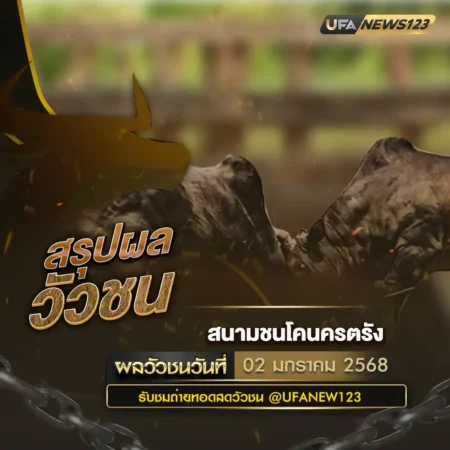 ผลวัวชน 02 มกราคม 2568