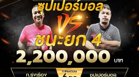 เทปไก่ชน ก.รุ่งเรือง VS ซุปเปอร์บอล 22 มีนาคม 2568