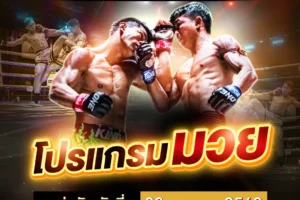 โปรแกรมมวย 08 เมษายน 2568