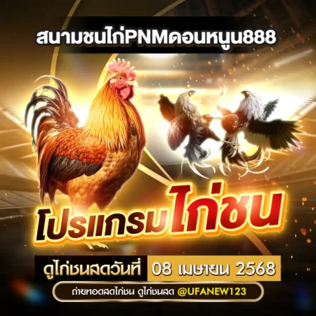 โปรแกรมไก่ชน 08 เมษายน 2568