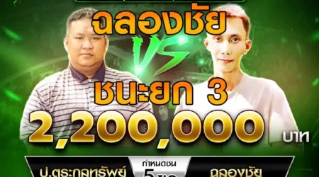 เทปไก่ชน ป.ตระกูลทรัพย์ VS ฉลองชัย 08 มิถุนายน 2568