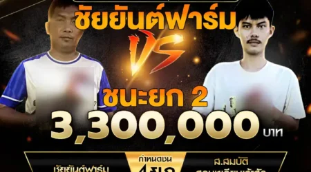 เทปไก่ชนวันนี้ ชัยยันต์ฟาร์ม VS ส.สมบัติ 02 สิงหาคม 2568