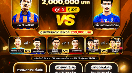 Takraw Super Fight 10 – 09 สิงหาคม 2568