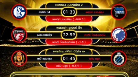 ทีเด็ดบอล 01 สิงหาคม 2568