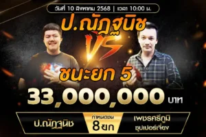 เทปไก่ชน ป.ณัฏฐนิช VS ซุปเปอร์เจืยง 10 สิงหาคม 2568
