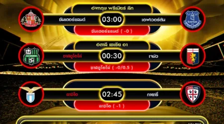 ทีเด็ดบอล 03 พฤศจิกายน 2568