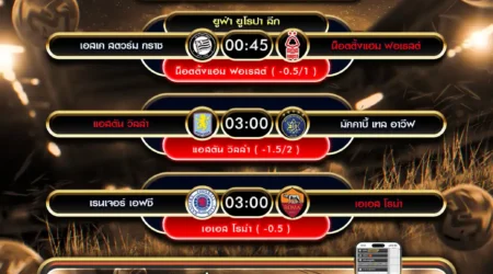 ทีเด็ดบอล 06 พฤศจิกายน 2568