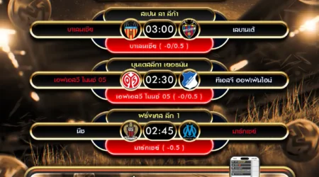 ทีเด็ดบอล 21 พฤศจิกายน 2568